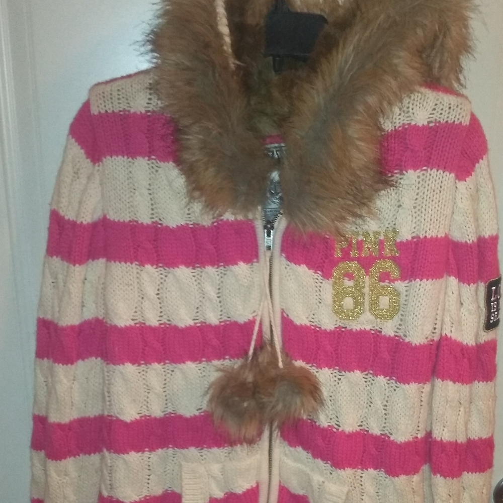 Pink Victoria's Secret Vintage Hoodie - Picture 5 of 14
